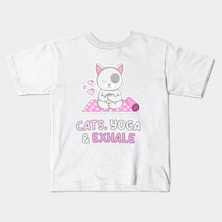 Cats & Yoga Kids T-Shirt